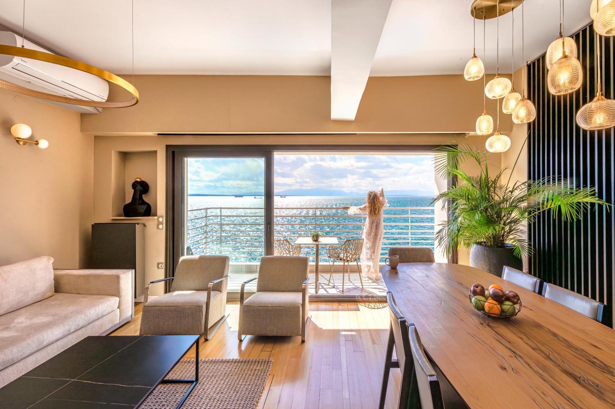 Iconic Salonica Suite Seafront Exterior foto